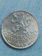 Tjechoslowakije 100 Korun 1949 Mijn privileges  - Zilver, Verzenden, Overige landen, Losse munt, Zilver