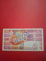 25 gulden Roodborstje uit 1989 in ZF, Postzegels en Munten, Bankbiljetten | Nederland, Ophalen of Verzenden, 25 gulden, Los biljet