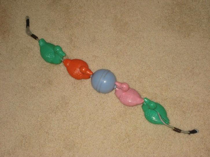 poppenwagenspanner Retro jaren '50/'60 eendjes Vintage, Verzamelen, Speelgoed, Gebruikt, Ophalen of Verzenden