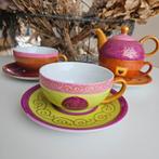Cha Cult Theekopjes met Theepotje, Huis en Inrichting, Keuken | Servies, Ophalen, Zo goed als nieuw, Overige stijlen, Kop(pen) en/of Schotel(s)