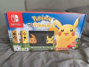 Switch - Let's Go, Pikachu! + 4 games beschikbaar voor biedingen