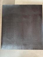 Bruine lederen tegels, Ophalen of Verzenden, Minder dan 10 m², Bruin