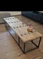 Unieke Salontafel - Industrieel Design, Huis en Inrichting, Tafels | Salontafels, Gebruikt, 50 tot 100 cm, 150 tot 200 cm, Ophalen of Verzenden