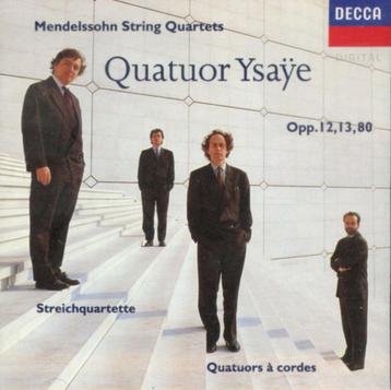 MENDELSSOHN String quartets op. 44 nos. 1 & 2 CD YSAYE DECCA beschikbaar voor biedingen