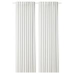 Ikea gordijnen curtains, Huis en Inrichting, 100 tot 150 cm, 200 cm of meer, Wit, Transparent