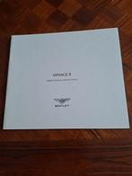 Bentley folder, Ophalen of Verzenden, Zo goed als nieuw, Overige merken