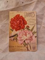 Ansichtkaart. Grote licht /donkerroze bloem- Dreer's 1902., Verzenden, Nieuw