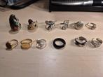Zilveren 925 & Edelstalen Ringen. Diverse stijlen., Sieraden, Tassen en Uiterlijk, 18 tot 19, Ophalen of Verzenden, Zo goed als nieuw