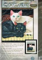 Cado dimensions borduurpakket, ebony and ivory oude prijs, Ophalen of Verzenden, Nieuw, Borduurpakket