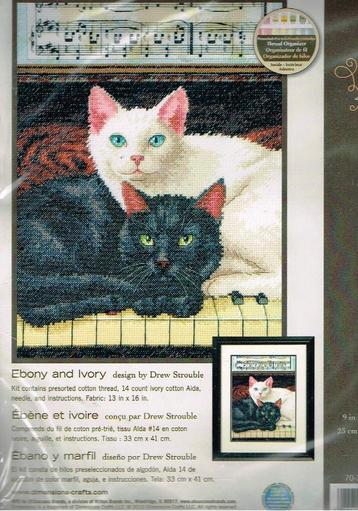 Cado dimensions borduurpakket, ebony and ivory oude prijs beschikbaar voor biedingen