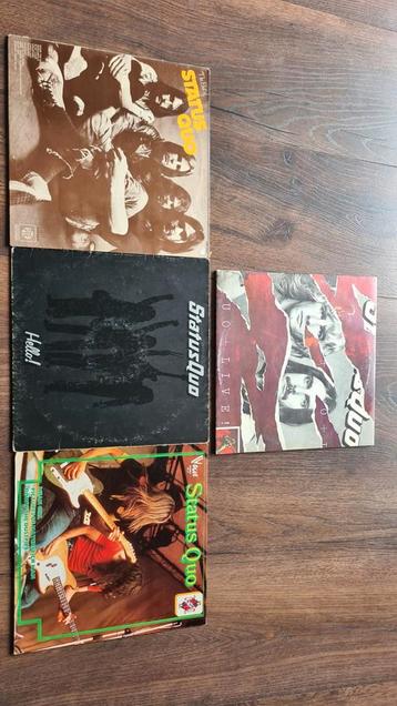 Status Quo 3 elpees en 1 verzamelalbum beschikbaar voor biedingen
