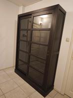 Vitrine kast, Huis en Inrichting, Kasten | Vitrinekasten, Ophalen, Gebruikt, 100 tot 150 cm, 150 tot 200 cm