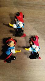 Mickey Mouse Disney Bullyland brandweerman pvc figuur, Ophalen of Verzenden, Zo goed als nieuw