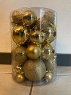 50 stuks gouden kerstballen, Diversen, Kerst, Ophalen of Verzenden