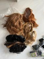 Partij Pruiken & Haarverlengingen, Sieraden, Tassen en Uiterlijk, Uiterlijk | Haarverzorging, Ophalen, Gebruikt, Pruik of Haarverlenging