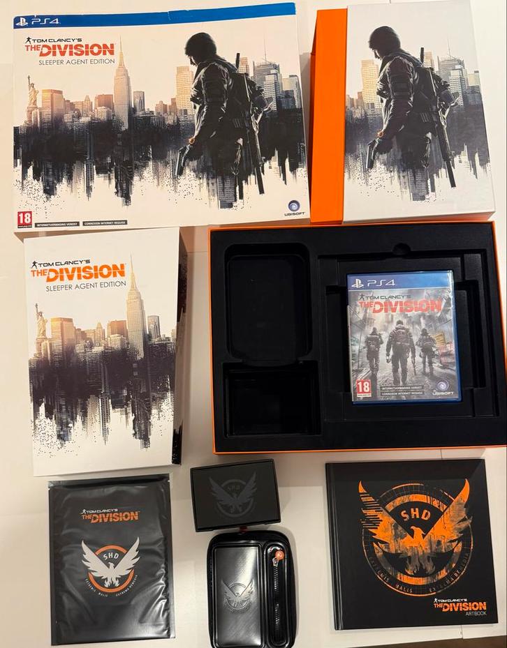 PS4 The Division Sleeper Agent Edition, Spelcomputers en Games, Spelcomputers | Sony PlayStation 4, Zo goed als nieuw, Original