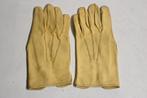 vintage suede leren handschoenen officier duitsland, Verzamelen, Militaria | Tweede Wereldoorlog, Ophalen of Verzenden, Landmacht