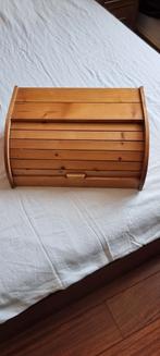 Broodtrommel hout antiek, Ophalen, Zo goed als nieuw