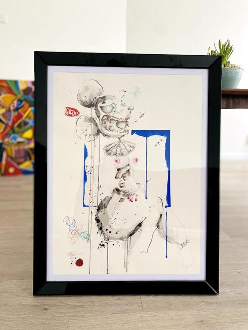 Fine art / Popart / Kunst / Schilderij - Jacques Sparrow, Antiek en Kunst, Kunst | Designobjecten, Ophalen of Verzenden