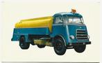 Daf vrachtwagen camion tankwagen reclame ansichtkaart, Verzamelen, 1940 tot 1960, Ongelopen, Voertuig, Verzenden
