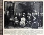 Den haag 1922, huldiging min. v. Karnebeek in pulchri studio, Verzamelen, Ophalen of Verzenden, Voor 1940, Gebruikt, Overige onderwerpen