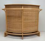 Vintage bamboe hout TikiBar Cocktailbar Frans design sixties, Huis en Inrichting, Barren, Ophalen, ., Zo goed als nieuw, .