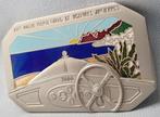 Broche van de 12e Rallye Monte Carlo van Oldtimers in 2000, Ophalen of Verzenden, Zo goed als nieuw, Auto's