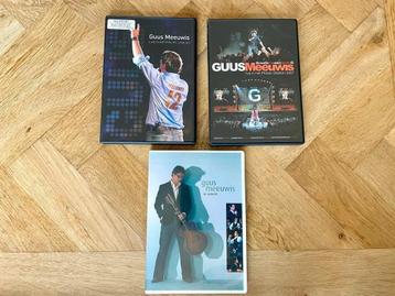 3x Guus Meeuwis Live DVD’s met oa. Philips Stadion & Concert beschikbaar voor biedingen