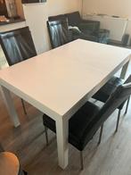 IKEA Uitschuifbare Eettafel, Huis en Inrichting, Tafels | Eettafels, Ophalen, Kunststof, Gebruikt, 100 tot 150 cm
