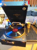 Antieke Columbia Grafonola Platenspeler en platen, Antiek en Kunst, Ophalen of Verzenden