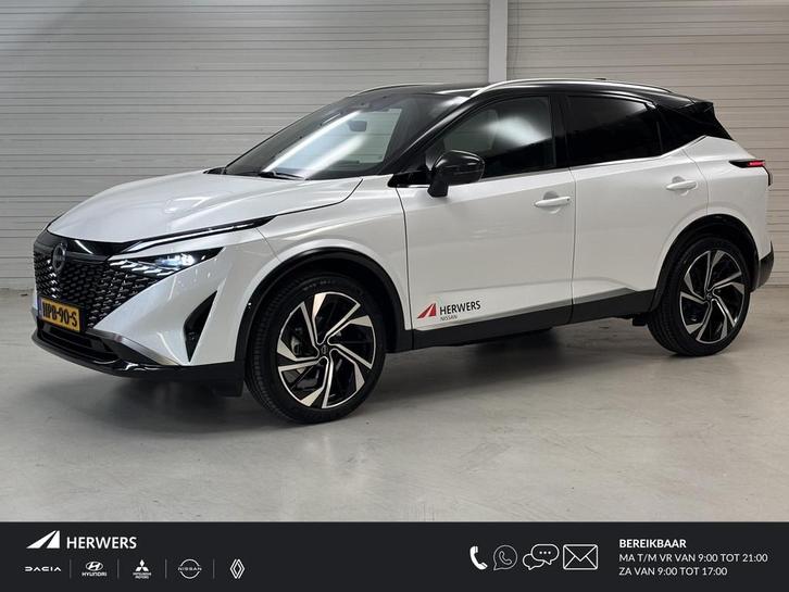 Nissan Qashqai 1.3 MHEV Xtronic Tekna Plus / Levering in ove, Auto's, Nissan, Bedrijf, Te koop, Qashqai, 360° camera, ABS, Adaptive Cruise Control