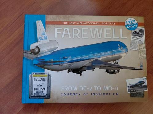 KLM Farewell MD-11 Boek, Boeken, Techniek, Zo goed als nieuw, Overige onderwerpen, Ophalen of Verzenden