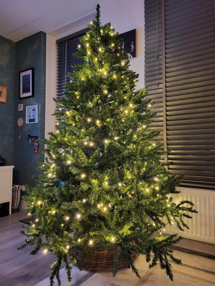 Kunstkerstboom 200 cm, Diversen, Kerst, Zo goed als nieuw, Ophalen