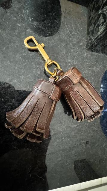 Louis vuitton sleutelhanger bag charm leder groot formaat beschikbaar voor biedingen