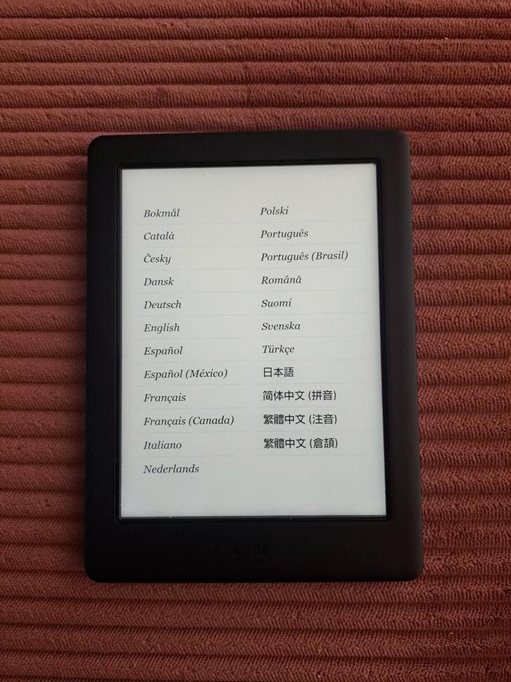 Kobo Glo HD ereader, Computers en Software, E-readers, Gebruikt, Ophalen