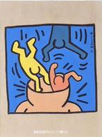 Gouache Keith Haring - Uniek werk, Antiek en Kunst, Kunst | Schilderijen | Abstract, Ophalen