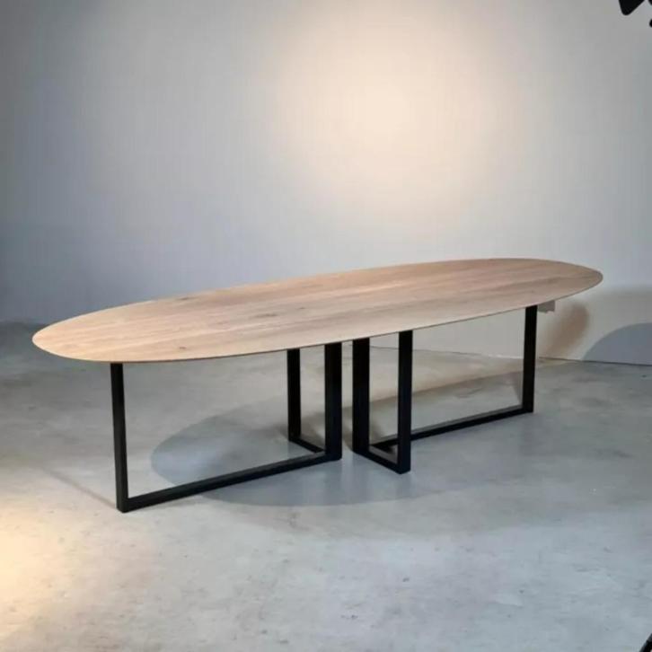 Eettafel Eris Bert Plantagie, Huis en Inrichting, Tafels | Eettafels, Nieuw, 200 cm of meer, 100 tot 150 cm, Vijf personen of meer
