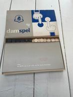 Dambord met damstenen, Ophalen of Verzenden, Zo goed als nieuw