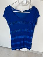 Jurk glitter tuniek blauw, H&M, Blauw, Ophalen of Verzenden, Maat 36 (S)