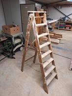 Brocante ladder, schilderstrap, trap, Doe-het-zelf en Verbouw, Ladders en Trappen, Ophalen