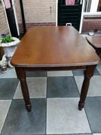 Donker eiken eettafel, Huis en Inrichting, Tafels | Eettafels, Ophalen