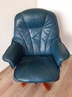 Dames fauteuil  leer.  verstelbaar  GRATIS, Huis en Inrichting, Fauteuils, Ophalen, Gebruikt, Metaal, DAMES FAUTEUIL