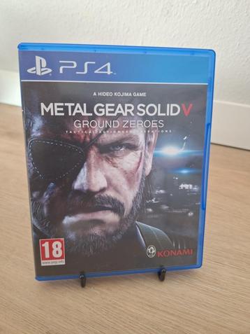 PS4 Metal Gear Solid V Ground Zero  beschikbaar voor biedingen