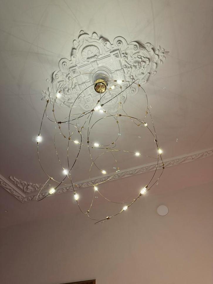 Fake maar Moooi: Flock of Light Hanglamp - Model 11, Huis en Inrichting, Lampen | Hanglampen, Zo goed als nieuw, 75 cm of meer