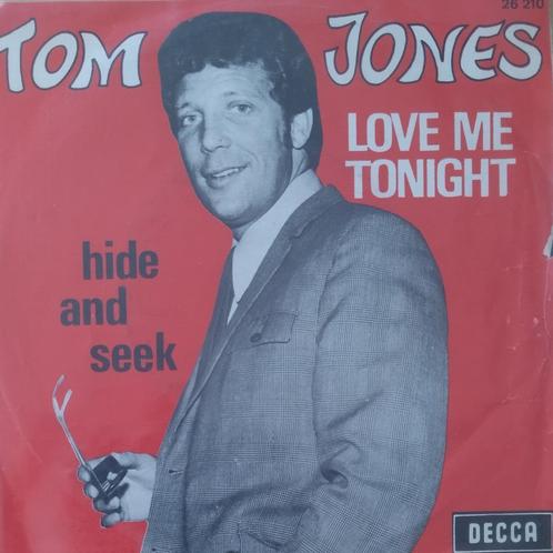 Tom Jones - Love me tonight, Cd's en Dvd's, Vinyl Singles, Zo goed als nieuw, Maxi-single, Pop, 7 inch, Verzenden