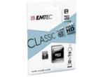 Emtec Micro SDHC 8 GB - Class 10, MicroSDHC, 8 GB, Ophalen of Verzenden, Fotocamera