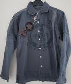 *SALE* Grijs Scorpius overhemd maat 146 NIEUW (0441) a, Kinderen en Baby's, Kinderkleding | Maat 146, Overhemd of Blouse, Nieuw