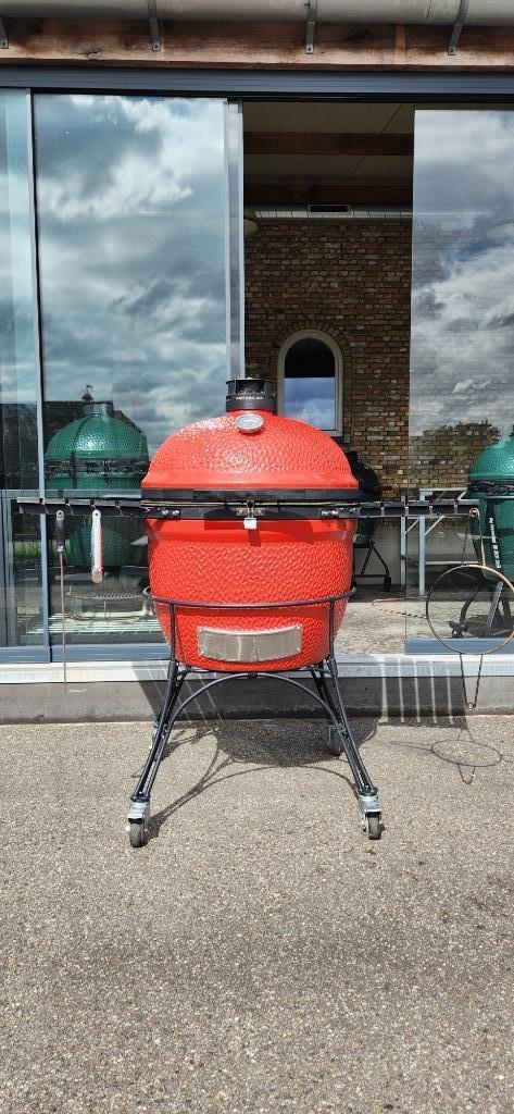 Kamado Joe Big Joe II BBQ Kamado Barbecue, Tuin en Terras, Houtskoolbarbecues, Zo goed als nieuw, Met accessoires, Ophalen of Verzenden