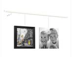 Nieuw ophangsysteem schilderijen etc, 2x2 meter, wit, Huis en Inrichting, Woonaccessoires | Schilderijen, Tekeningen en Foto's