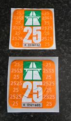 Vignet Zwitserland 2x  10,-p/st, Tickets en Kaartjes, Drie personen of meer